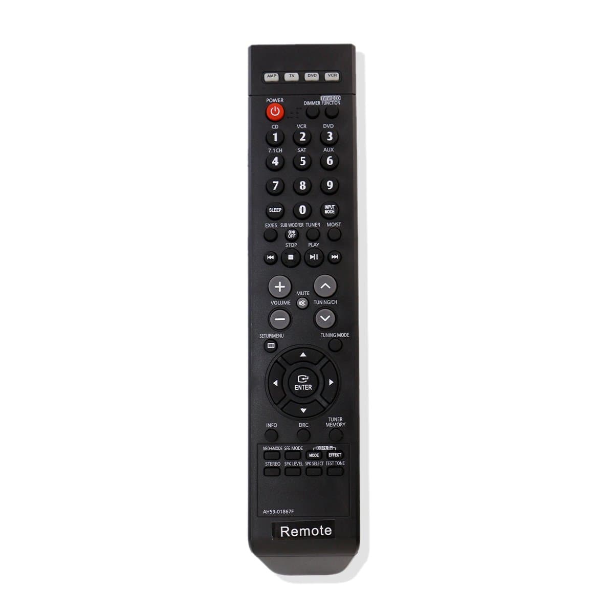 VINABTY AH59-01867F Replacement Remote Control Compatible with Samsung AVR720 AV-R720 HT-AS720 av receiver system