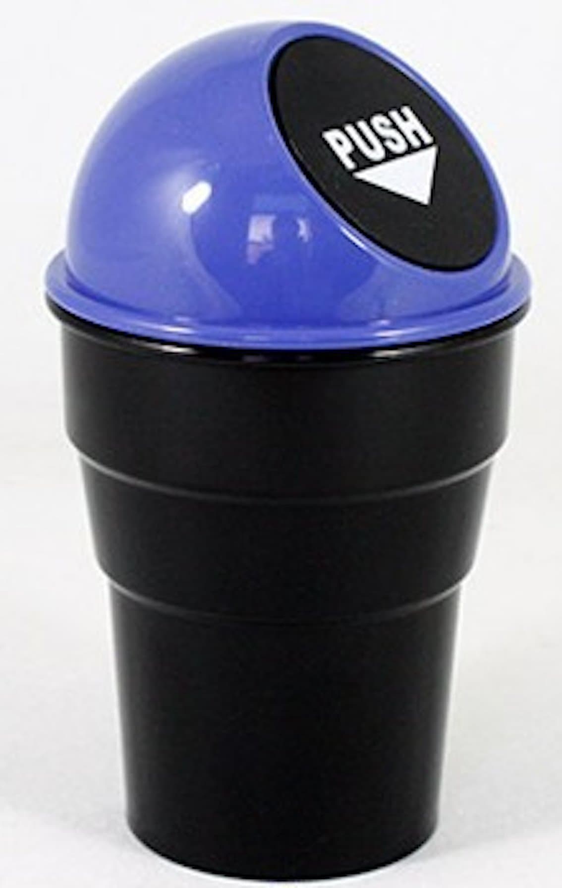 EVST Car/Automobile Trash Can Rubbish Garbage Bin Waste Storage Common for Car/Office / Home Use (Bule)