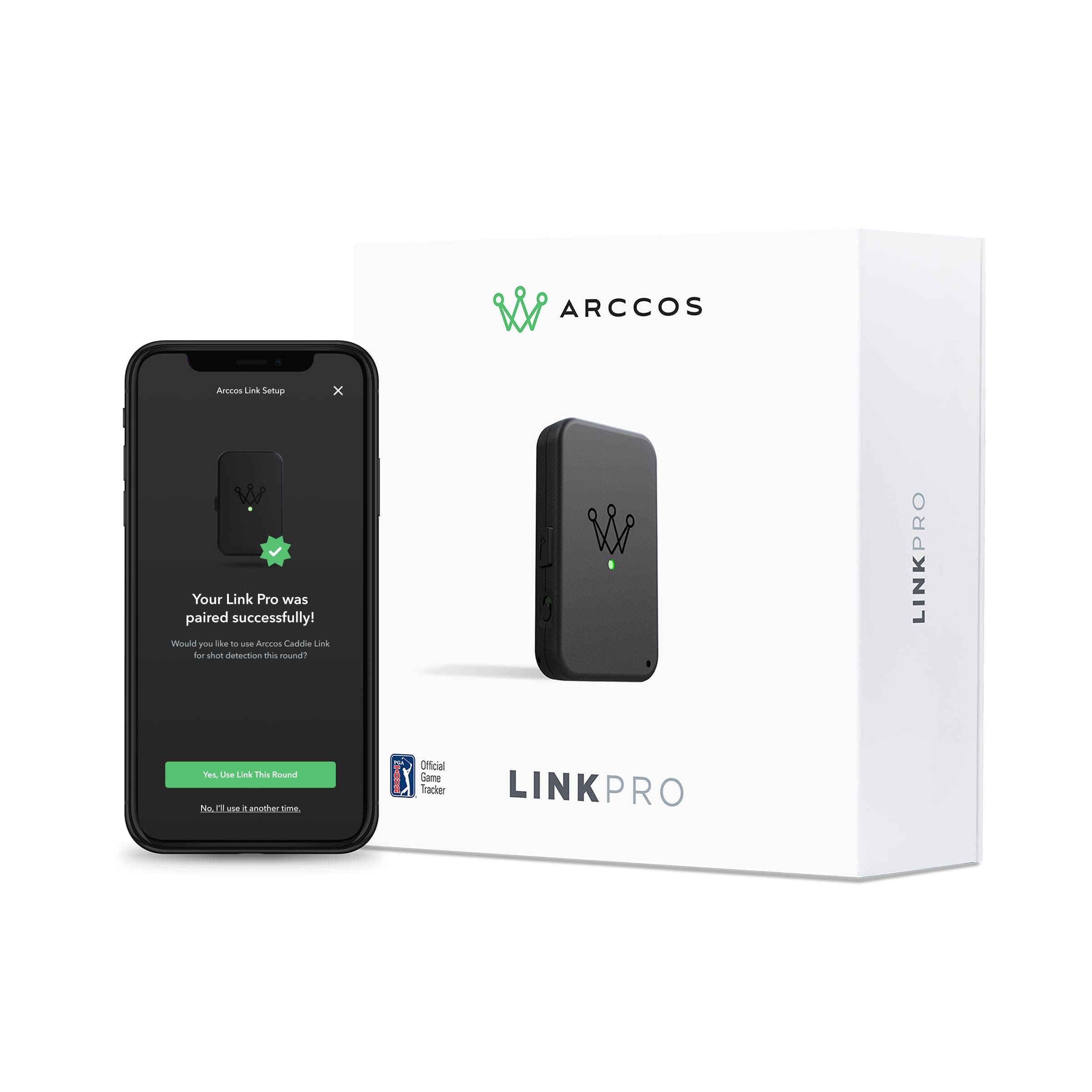 Arccos Golf The All-New Link Pro: Automatically Track Your Shots Without Your Phone