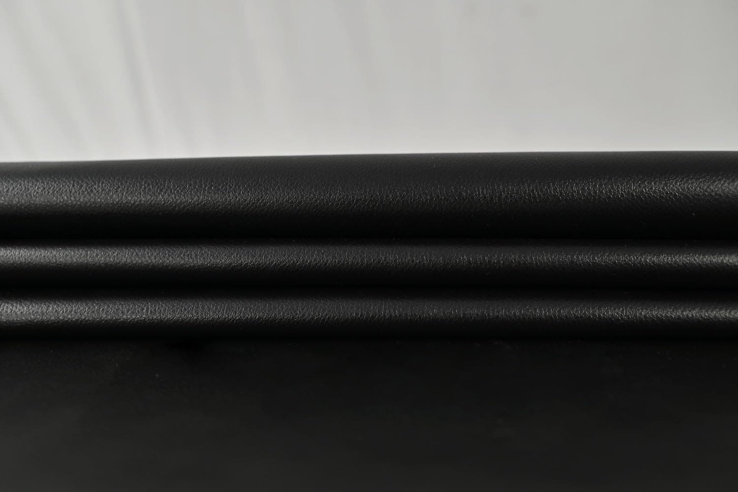 Dipak Poly Fabric Upholstery Rexine/Artificial Leather Sheet -140 cms Width -PU Mix, Matte Finish - 5 Meter, Black