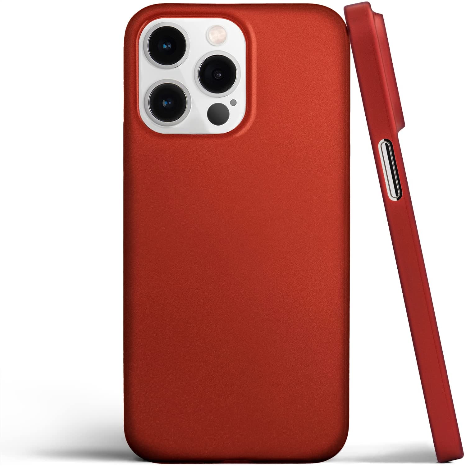 totallee Thin iPhone 15 Pro Case, Thinnest Cover Ultra Slim Minimal - for Apple iPhone 15 Pro (2023) (Red)