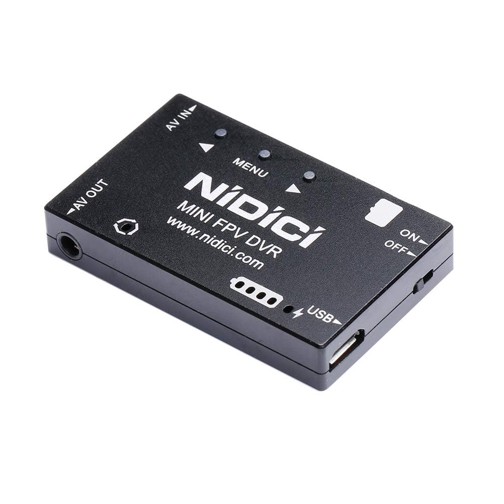 Mini FPV DVR Video Audio Recorder 720P NTSC/PAL Switchable Aluminum Alloy Casing for FPV Racing Drone Quadcopter