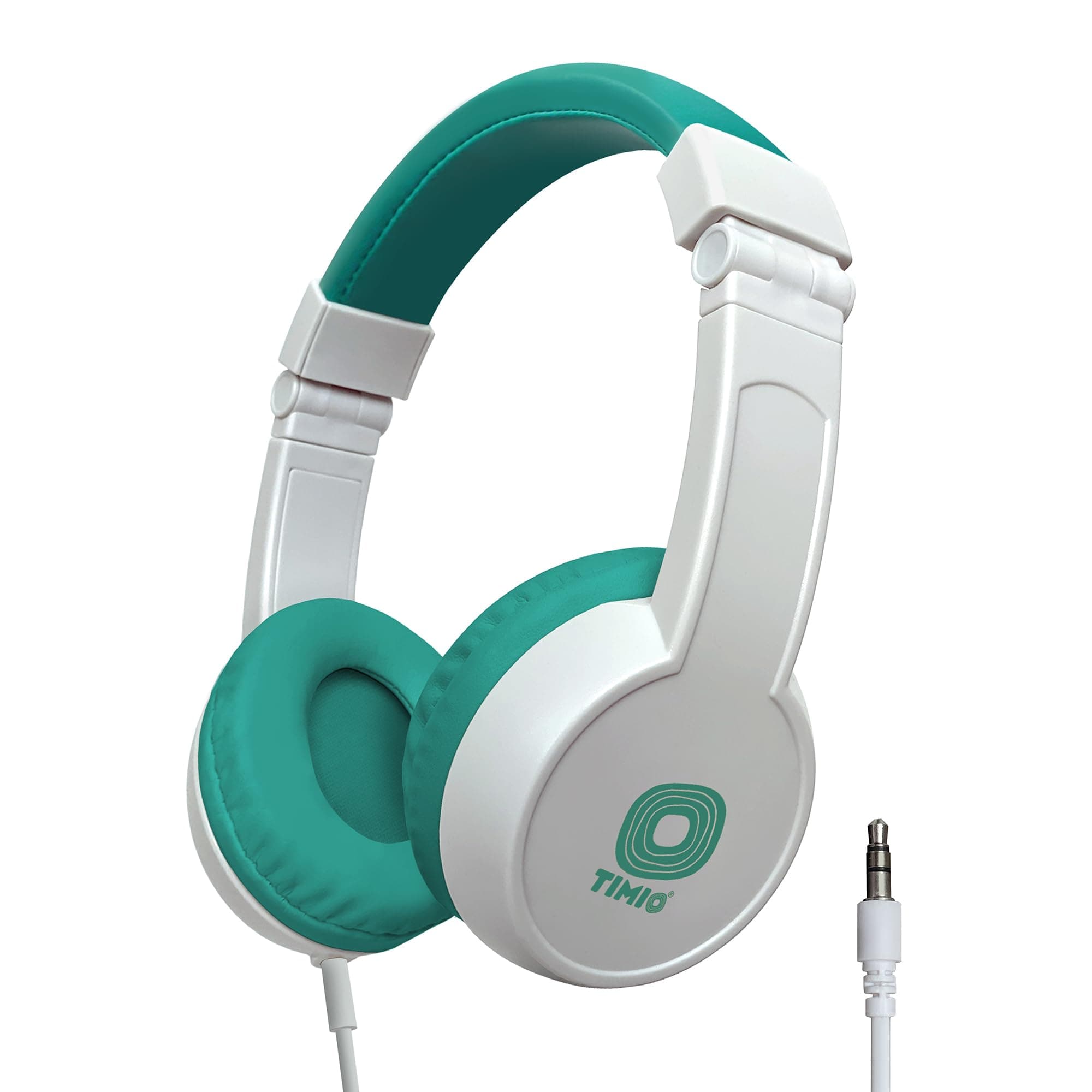 TIMIO Foldable Headphones for Kids | Light, Small, Compact | Compatible Player and other Devices | Volume limited to 85dB | Detachable cable | Music Sharing