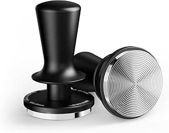 Tamper Tool Espresso 58mm, Coffee Tamper with Spring Loaded, Auto-rebound, 58.35mm Espresso Press Tamper Tool for 58mm Espresso Machine, Auto-Leveling Tamper without Tilting,T6101-OS