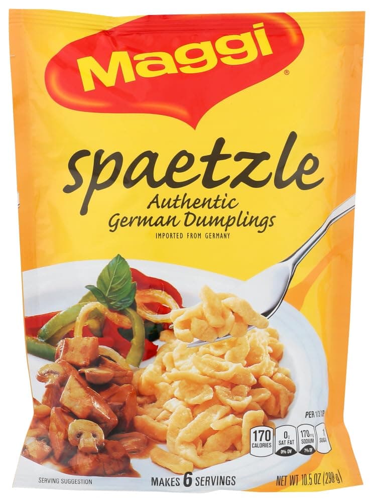 Spaetzle, Authentic German Dumplings, 10.5 oz (2 Pack)