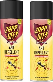 Ant Repellent Spray 200 ML | 100% Herbal, Anti Ant Spray For Home And Kitchen | Baby-Safe, Pet-Friendly | Red Ants Repellent For Home, Office | Pack of 2 (Asia's First Repellent Spray)