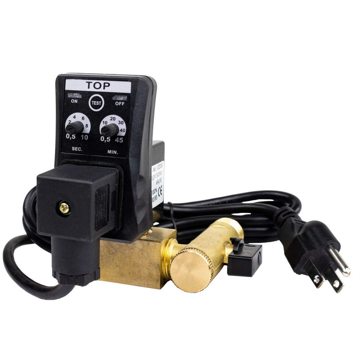 Automatic Electronic Timed Air Tank Water Moisture Drain Valve For Compressor