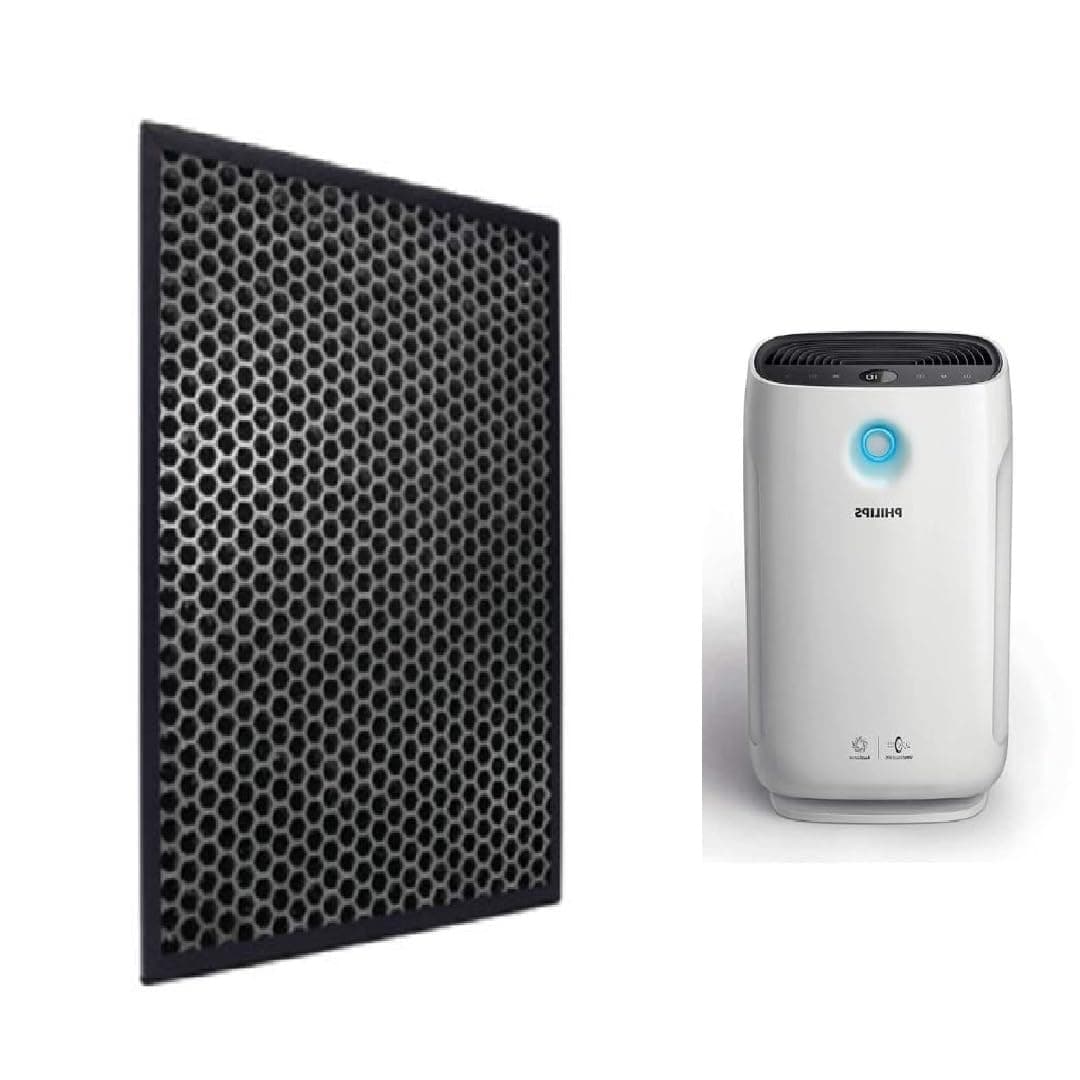 ILoveCleanAir Activated Carbon Replacement Filter Compatible for Philips 2000 Series AC2887 and AC2882 Air Purifier (Black)