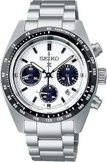 SEIKO Men's SSC813 Prospex Solar Chronograph Watch, Blue, Sport Chronograph