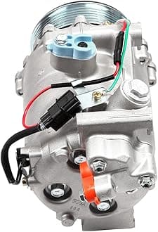cciyu Air Conditioning Compressor Fit for Honda Civic CR-V for Acura RDX 2.3L 2.4L 2007-2015 Replaces AC Compressor for Car 7 Grooves TRSE09