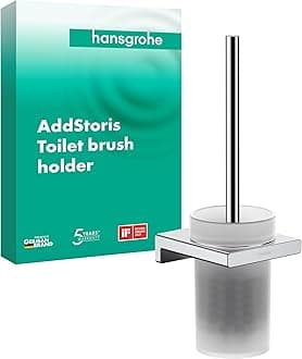 AddStoris Toilet brush holder wall-mounted, chrome, 41752000