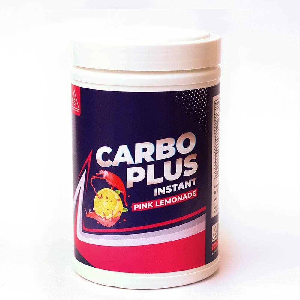 Carbo Plus Instant | High Energy Carbohydrate Loading for Athletes, Students & Professionals | Pink Lemonade Flavor