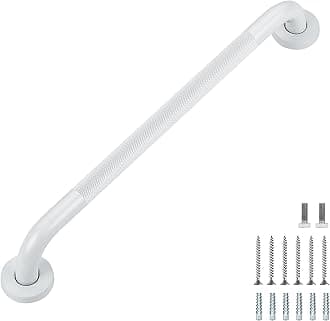 Grab Bars for Shower, 1 Pack 20-Inch Anti Slip Shower Handles for Elderly, Safety Shower Grab Bar, Stainless Steel Handicap Grab Bars for Bathroom (White 1" Diameter)