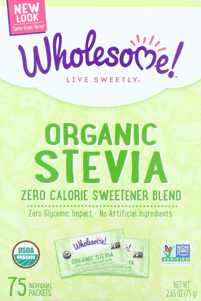 Sweeteners Stevia - Organic - 75 Count