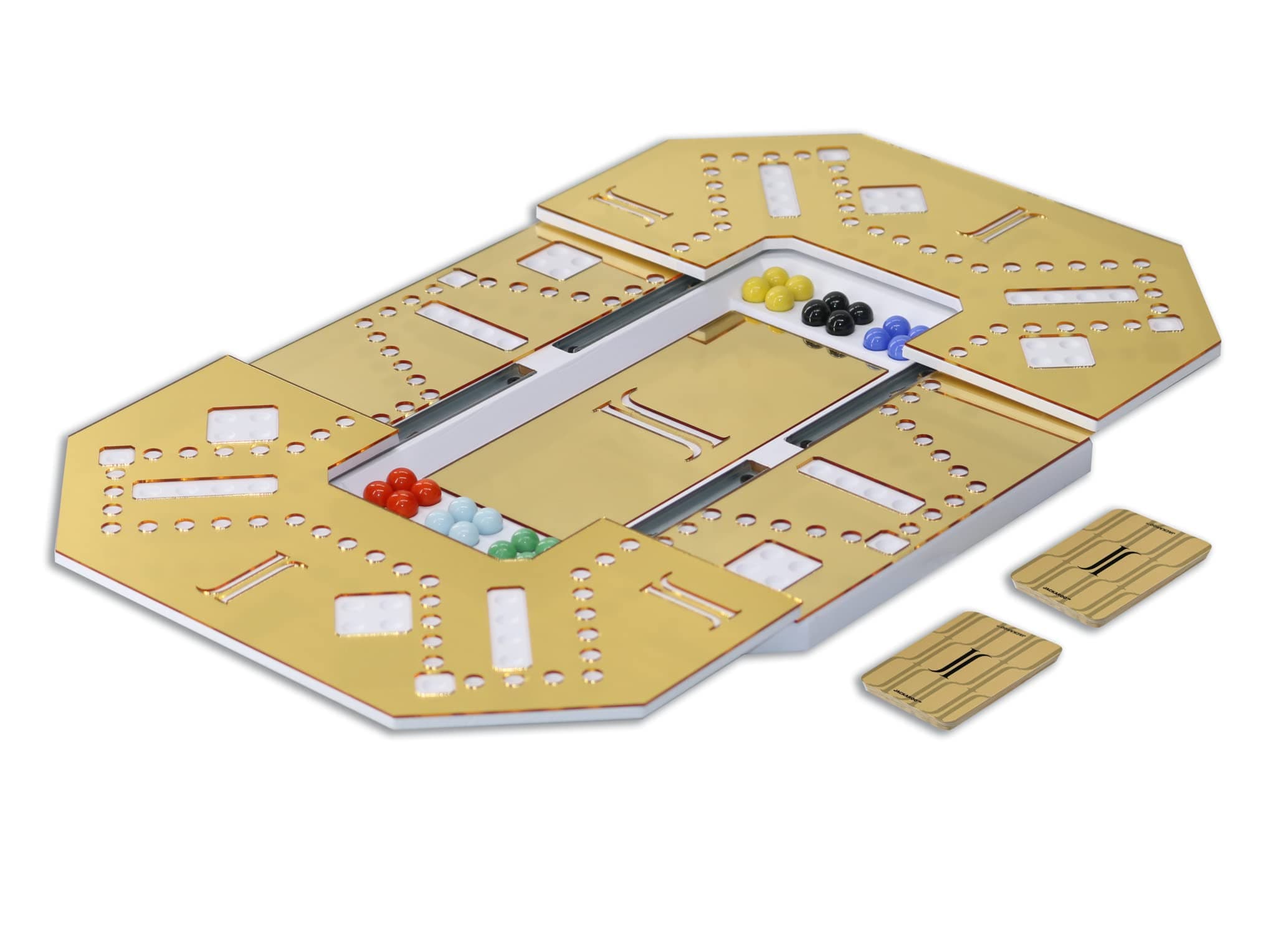 Jackaroo The Original 4/6 Player Gold Edition White