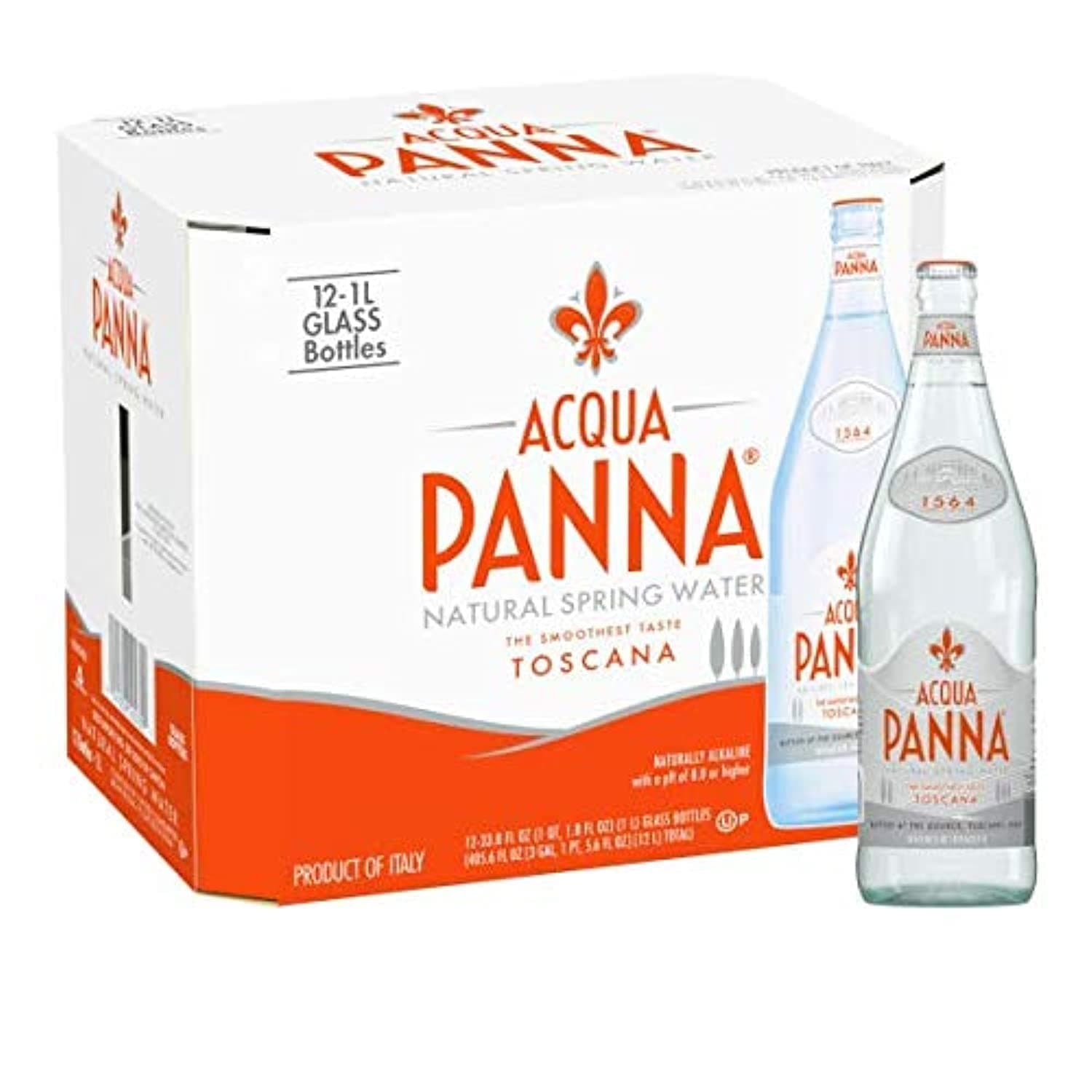Mineral Water (12 Pieces, 1L)
