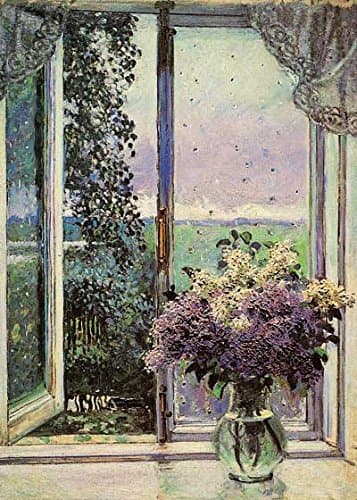 Laughing Elephant - Vase of Lilacs