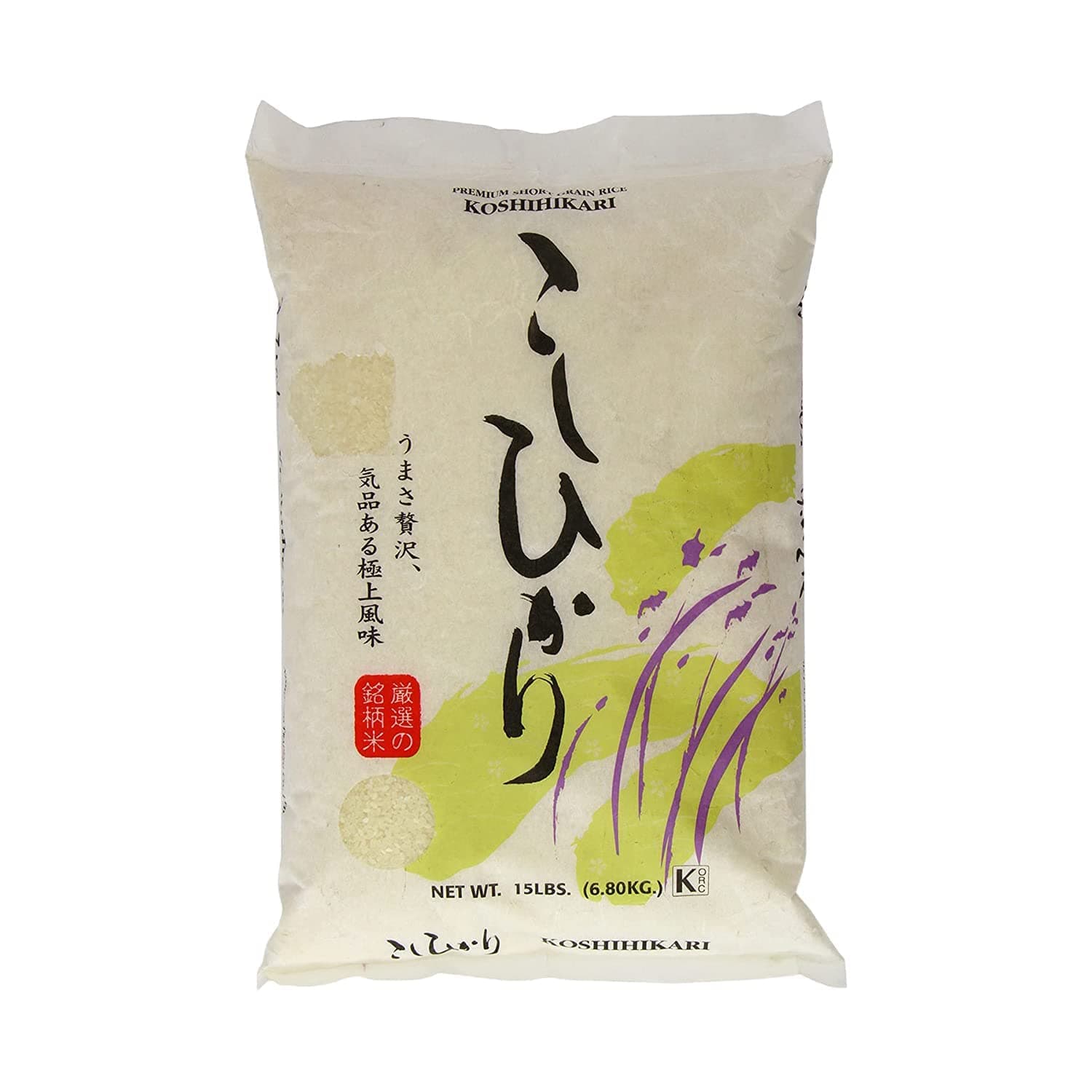 Rice Koshihikari 15 LB