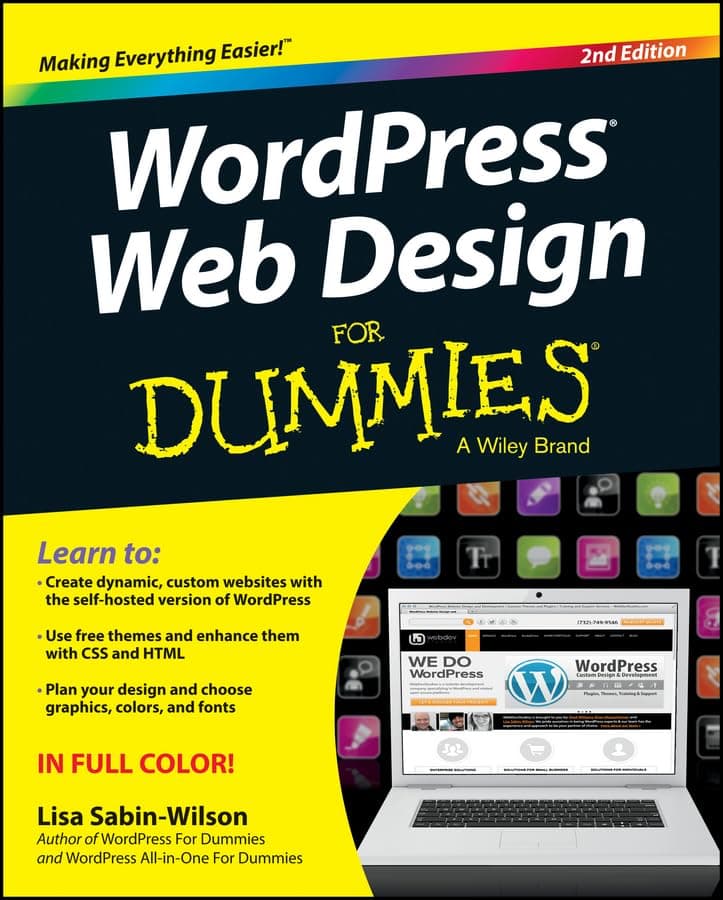 WordPress Web Design For Dummies Paperback – 3 September 2013