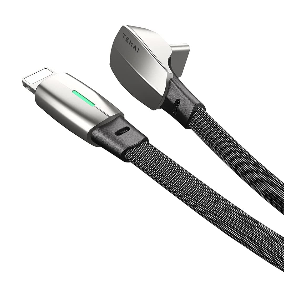 TEMAI Tesla Model 3/Y Wall Connector Style PD Fast Charging Cable (USB-C to Lighting)