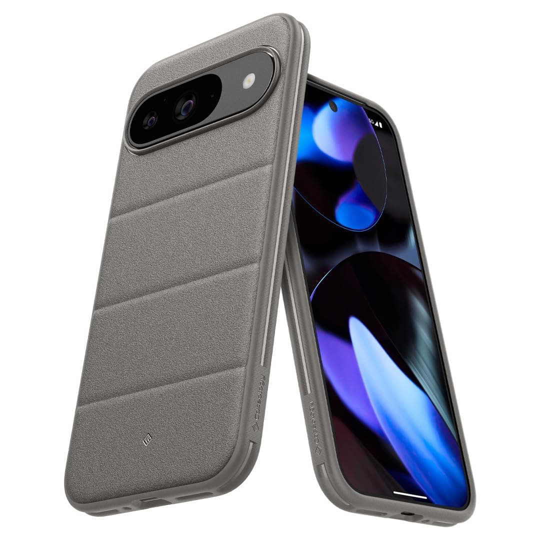 Caseology Athlex for Google Pixel 9 case and Pixel 9 PRO case cover (2024) [Military Grade] - Active Gray