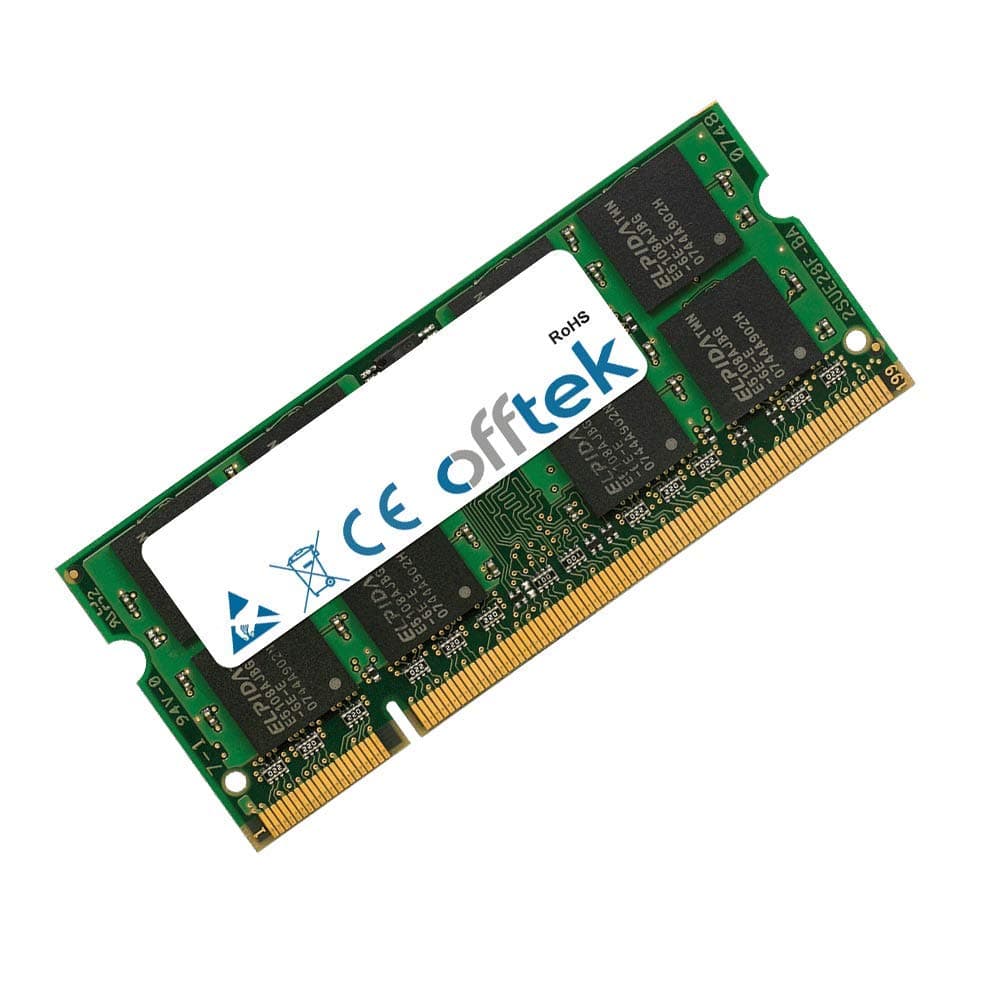 OFFTEK 1GB Replacement RAM Memory for Alienware Sentia m3200 (DDR2-3200) Laptop Memory