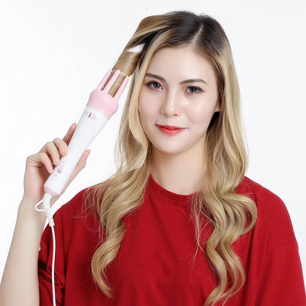 Automatic Curling Iron, Large Wave Ceramic Electric Rotating Curly Hair Bar Artifact