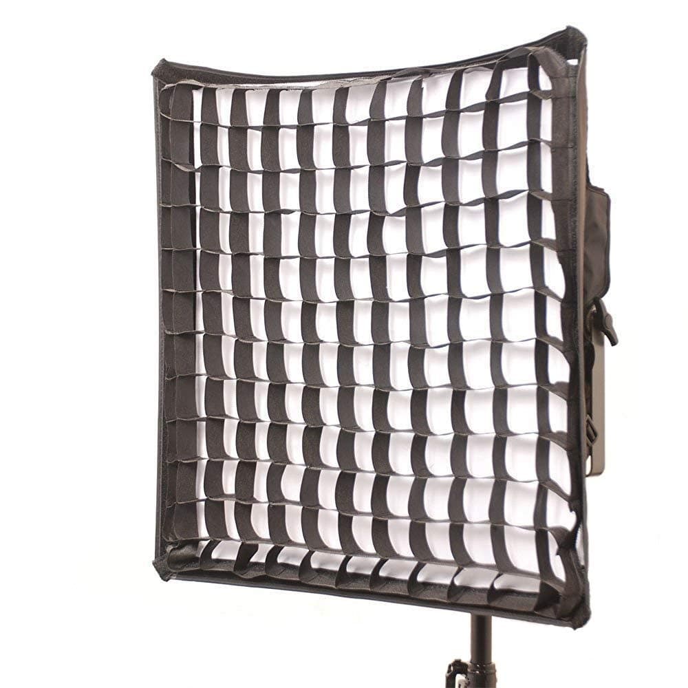 ILEDGear Folding Rapid Softbox With Grid Compatible for Aputure Lightstorm LS 1S 1C / 500/576 / LED Video Light Panels, no speedring needed for Photo Studio Shooting Portrait Photography