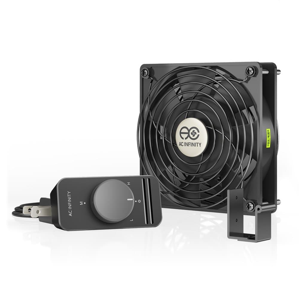AC infinity ai-80scx Speed Control Fan Kit UL Certified for Cabinet Cooling, Single 80mm Single 120 AI-120SCX