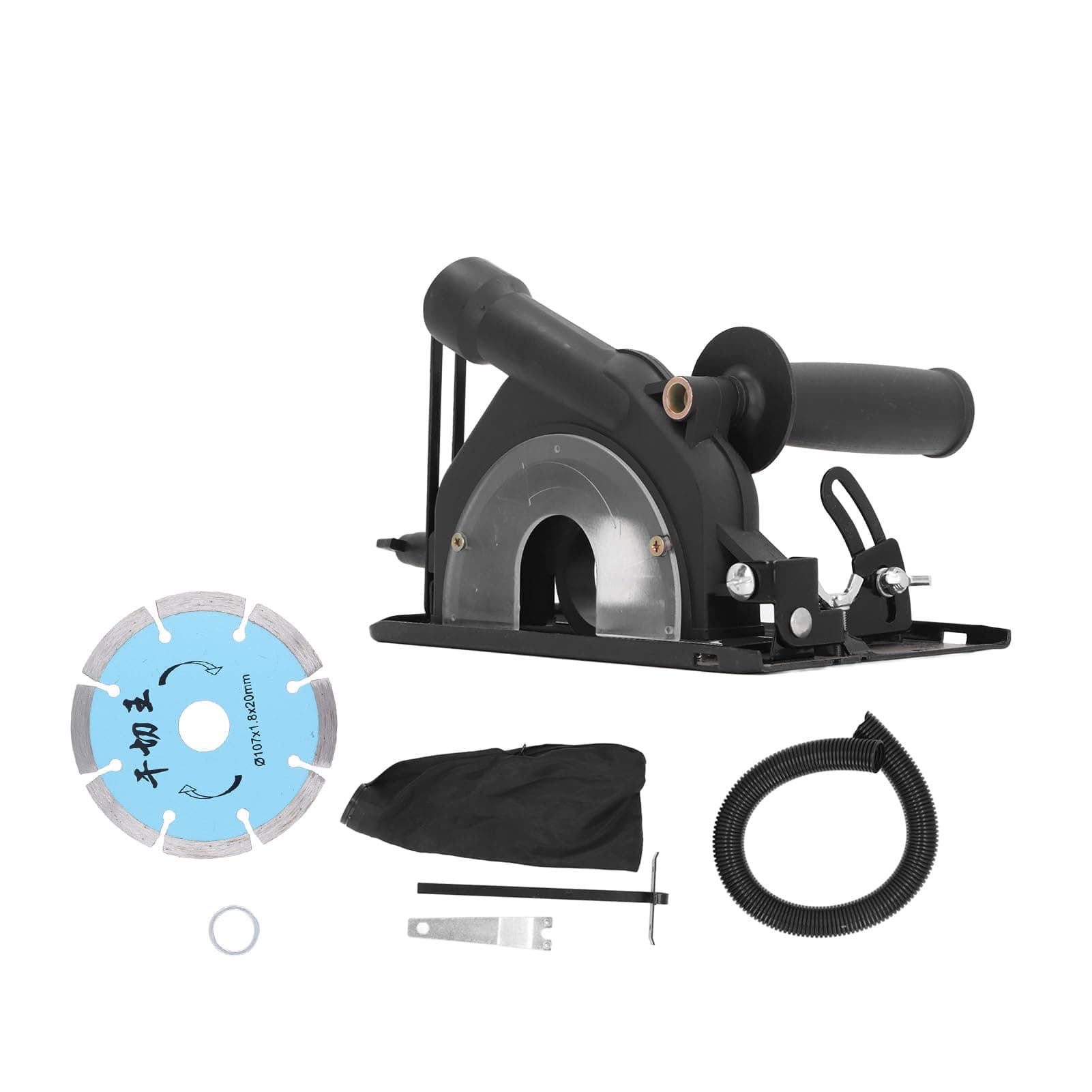 – Jiawu 45 Degrees Adjustable Angle Grinder Stand, Holder & Bracket for 100-125mm Angle Grinder, Woodworking Attachments (Set 4)