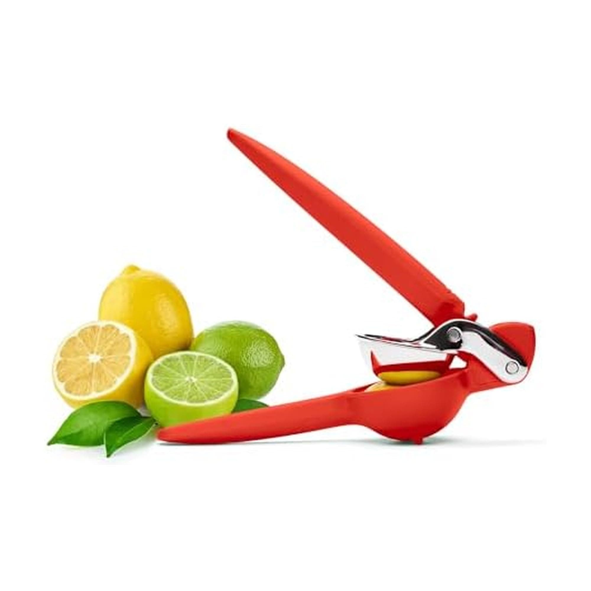 Chef'n FreshForce Lemon Squeezer Citrus Juicer, Premium Quality, Max Extraction, Persimmon