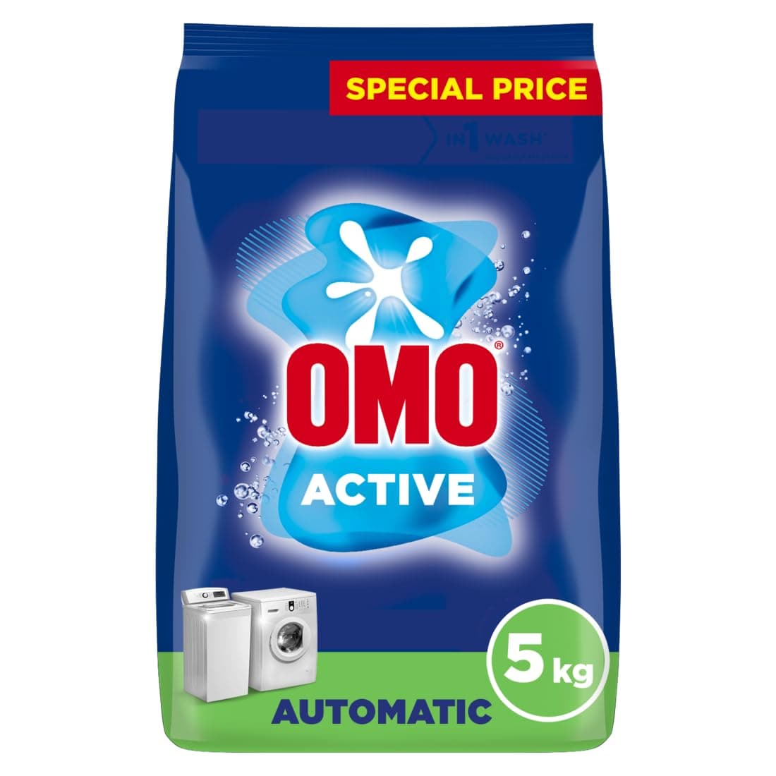 OMO Automatic Powder Laundry Detergent, Active