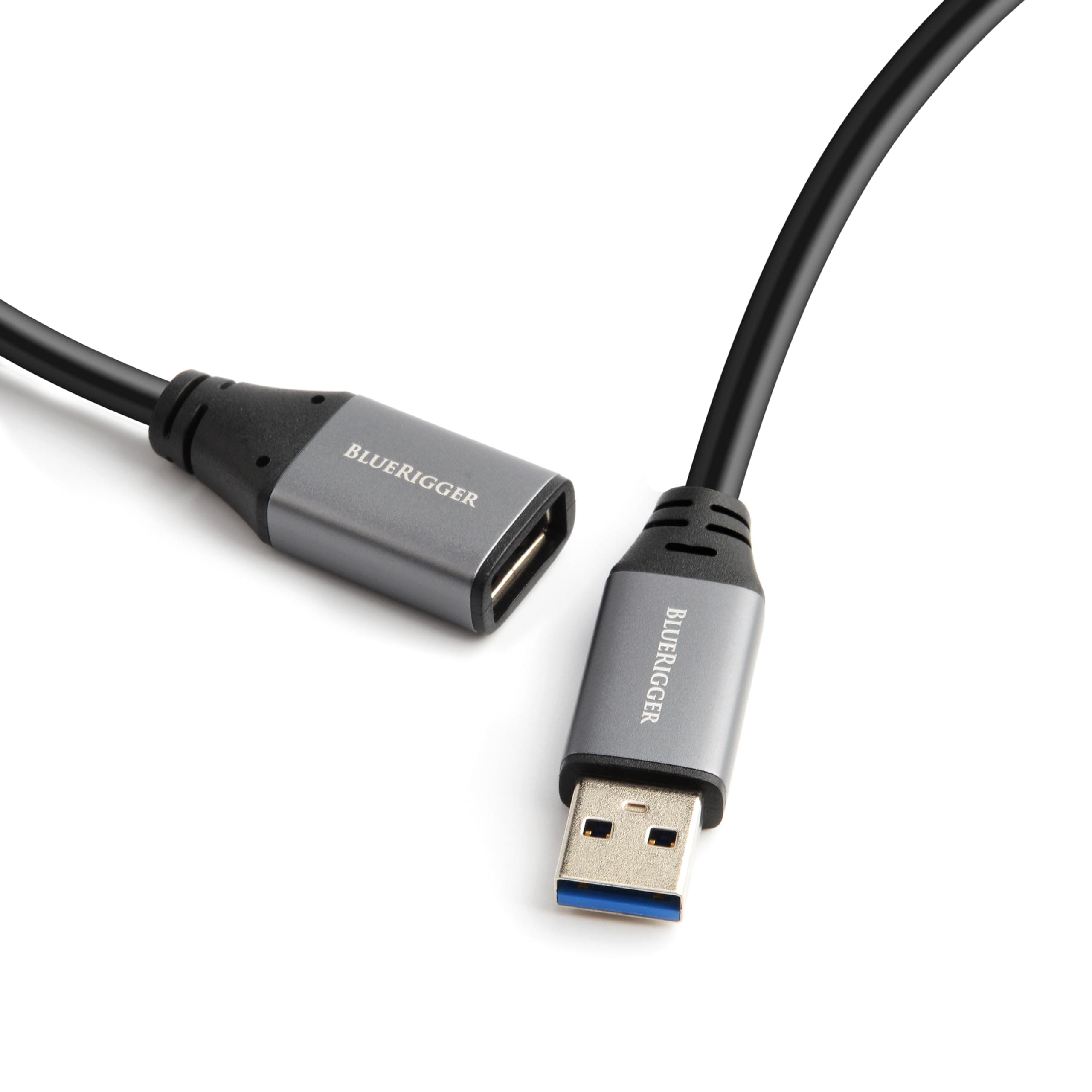 BlueRigger SuperSpeed USB 3.0 (Type A Male to Type A Female) Extension/Repeater Cable (3 Feet / 0.9 Meter)