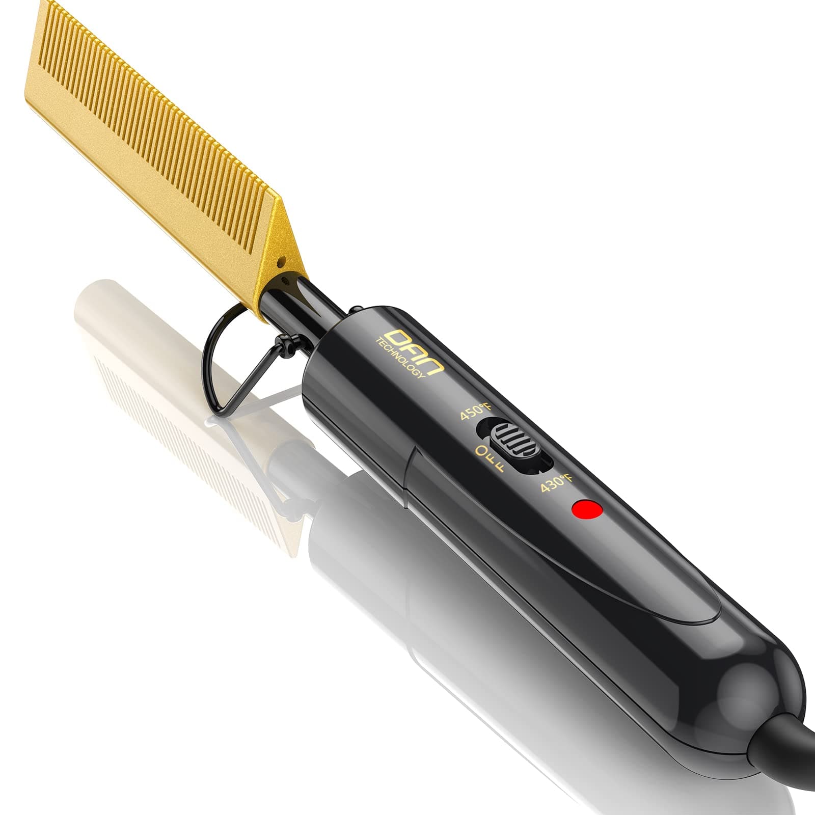 DAN Technology Small hot comb for black hair…