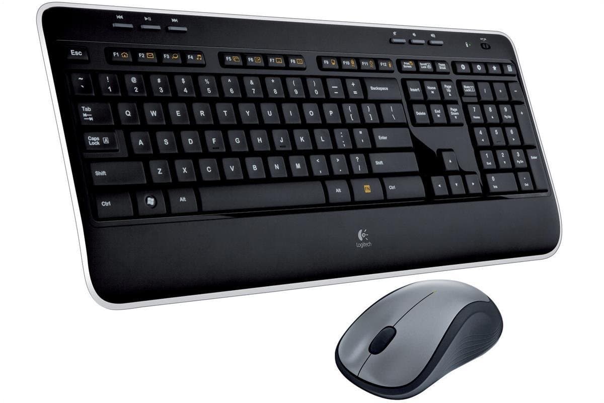 Logitech MK520 Wireless Keyboard and Mouse Combo - Black/Grey