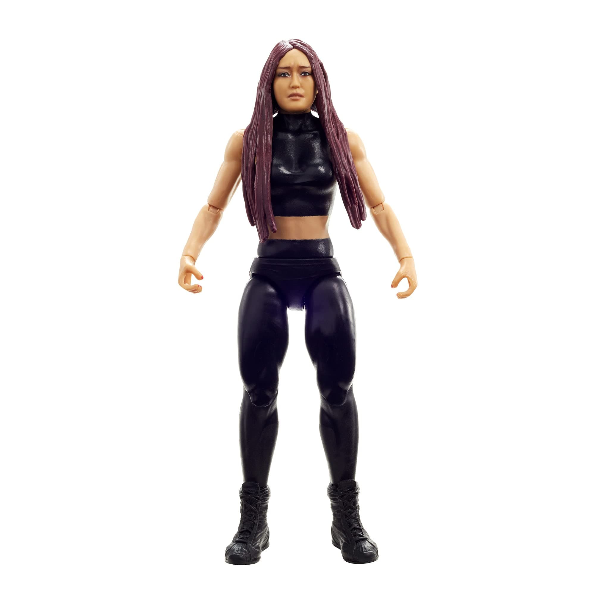 WWE GTG58 Io Shirai Basic Action Figures, Posable 6 Inch/15.24 cm Collectible for Ages 6 Years Old & Up, Multicolor