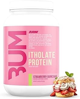 RAWNutrition CBUM Itholate Protein, Strawberry Bumcake - 742g