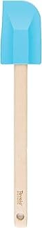 Tovolo Elements Wooden Handled Silicone Spatula - Ice Blue