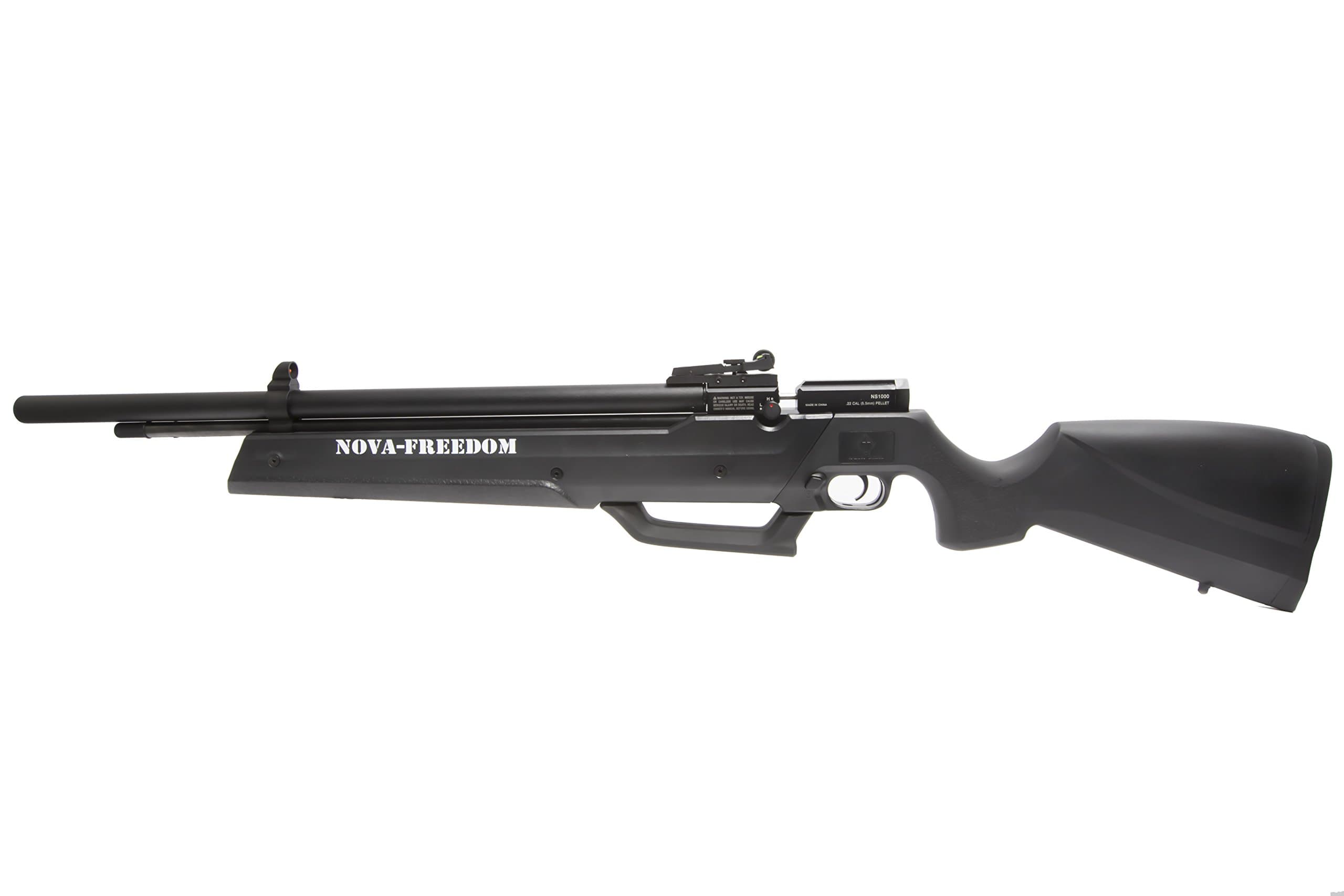 ATI NOVA Freedom Multi-Pump PCP 900 FPS .22 ADJ Front and Rear Sight