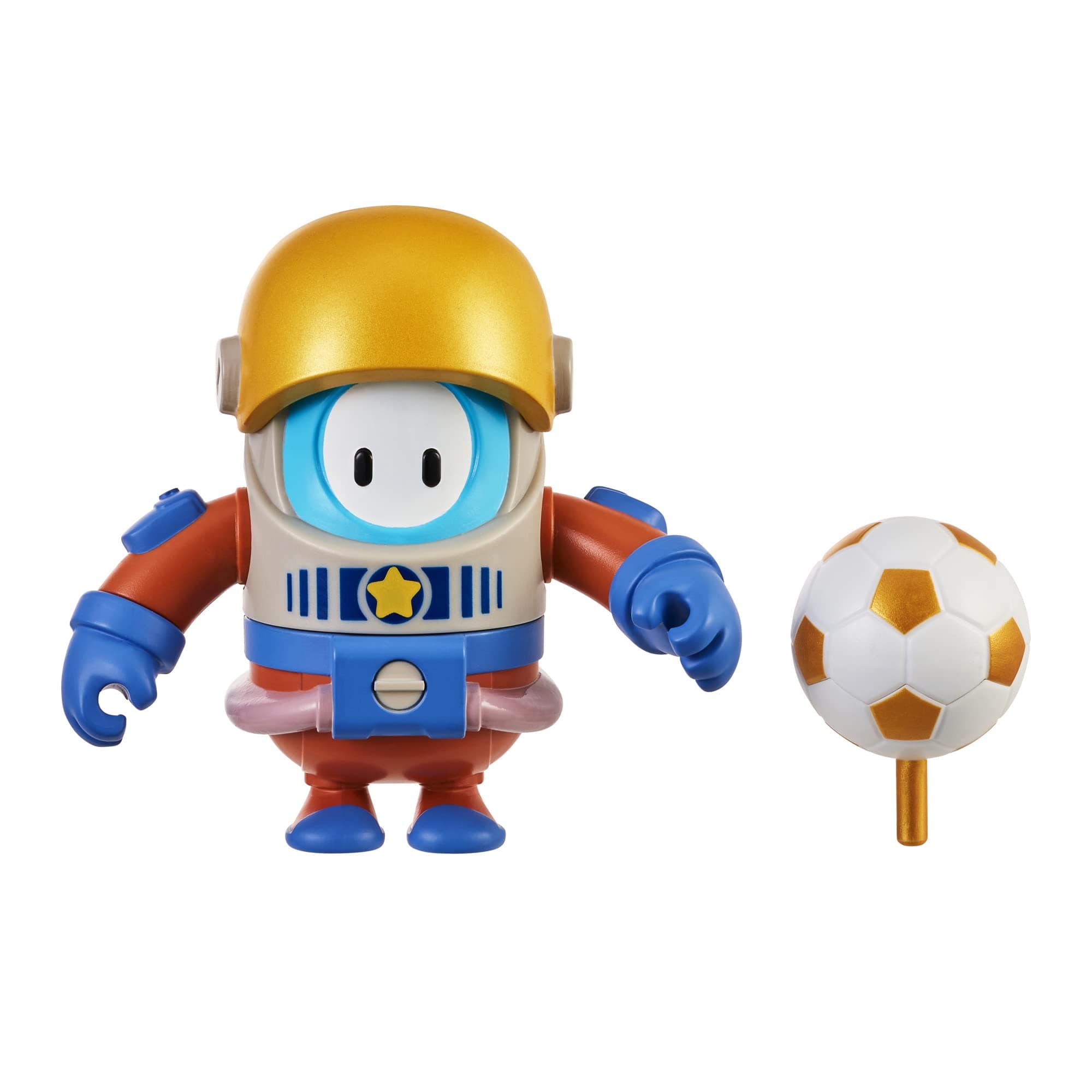 FALL GUYS Ultimate Knockout 4" Mix & Match Action Figure with Accessory - Astronaut