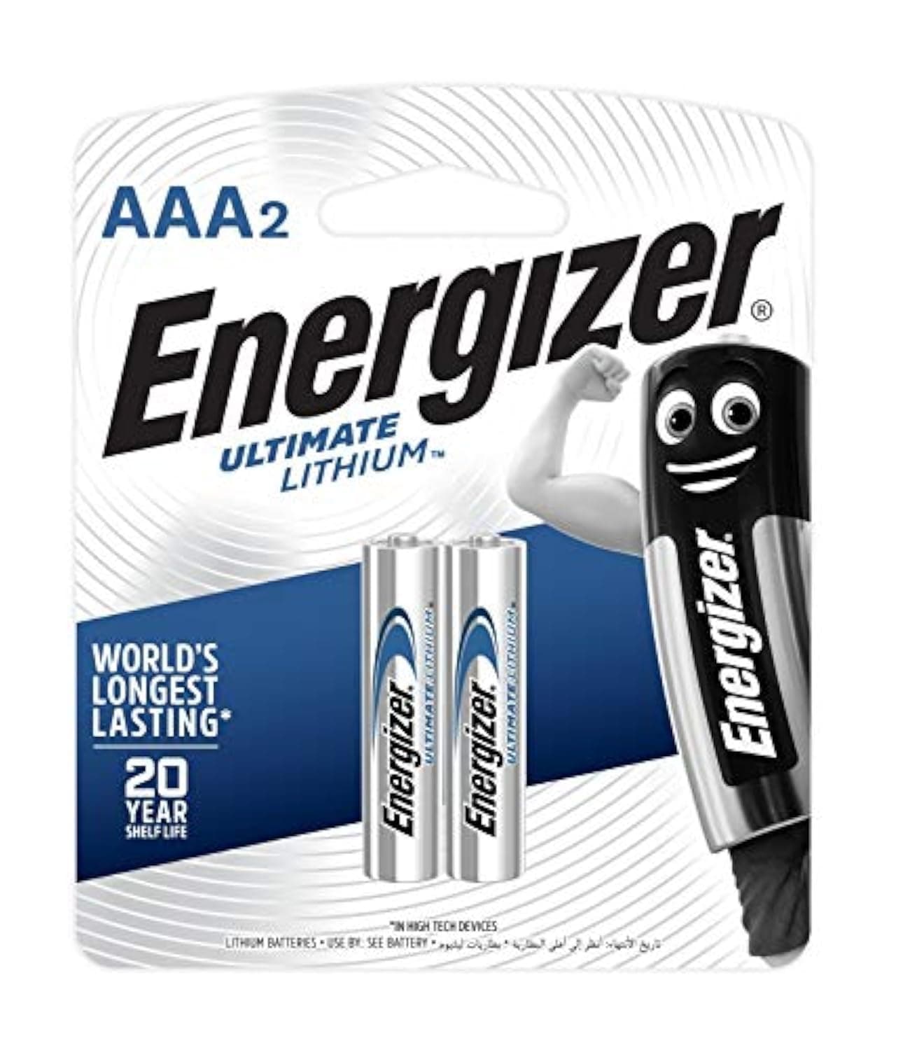 Energizer Lithium Photo Batteries Aaa 2