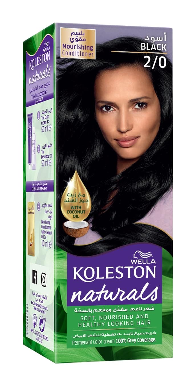Koleston Naturals Black 2/0