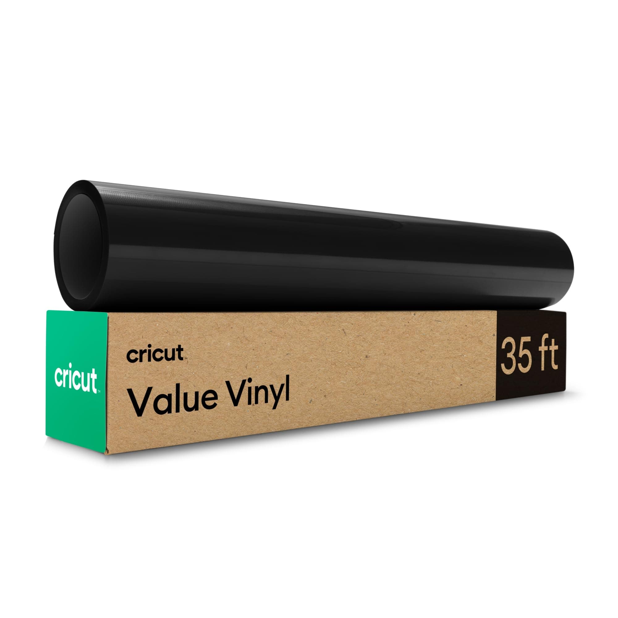 Value Permanent Vinyl, Black (12in X 35ft)