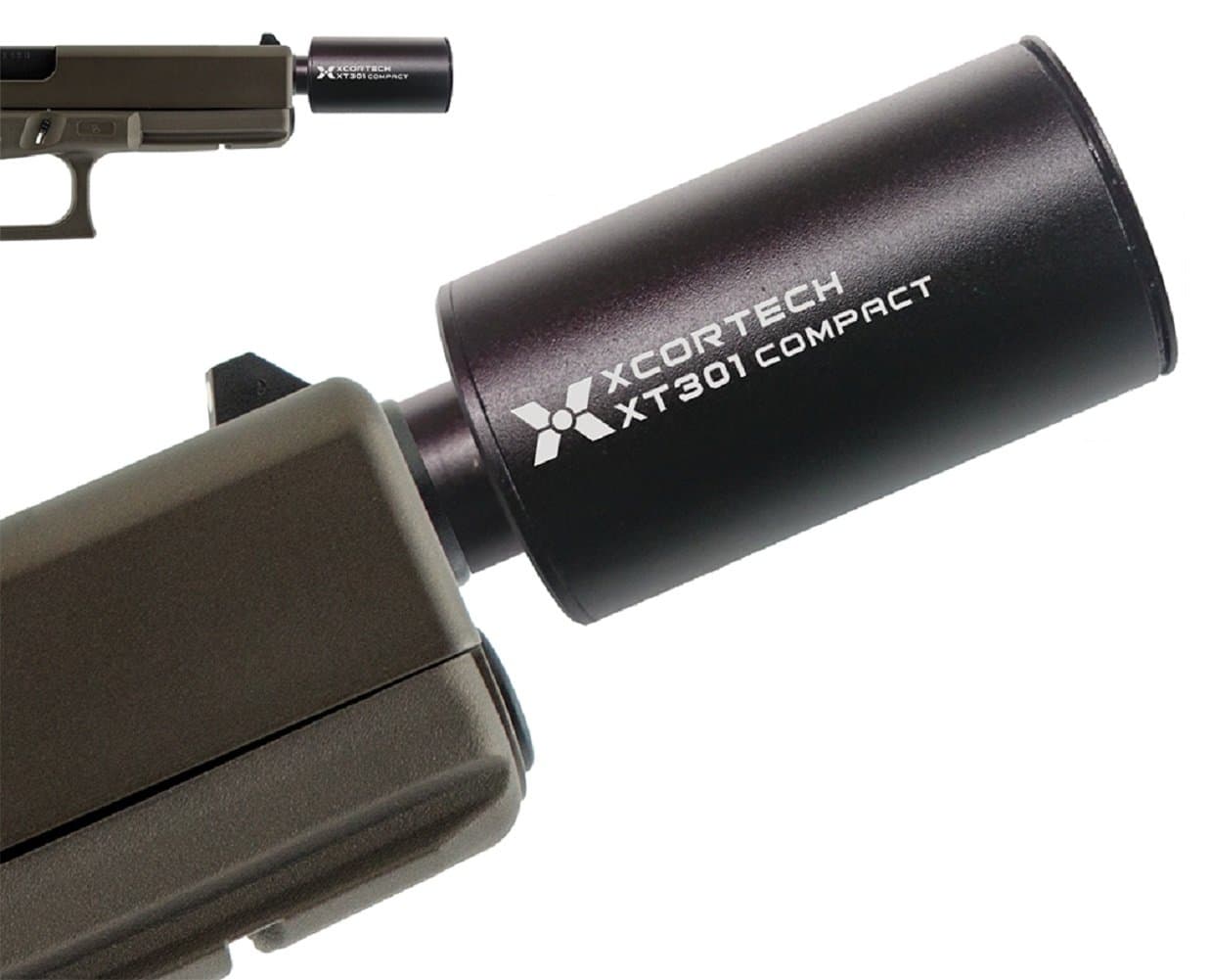 Xcortech XT301 Mini Tracer Unit[For GBB/-14mm] (Black)