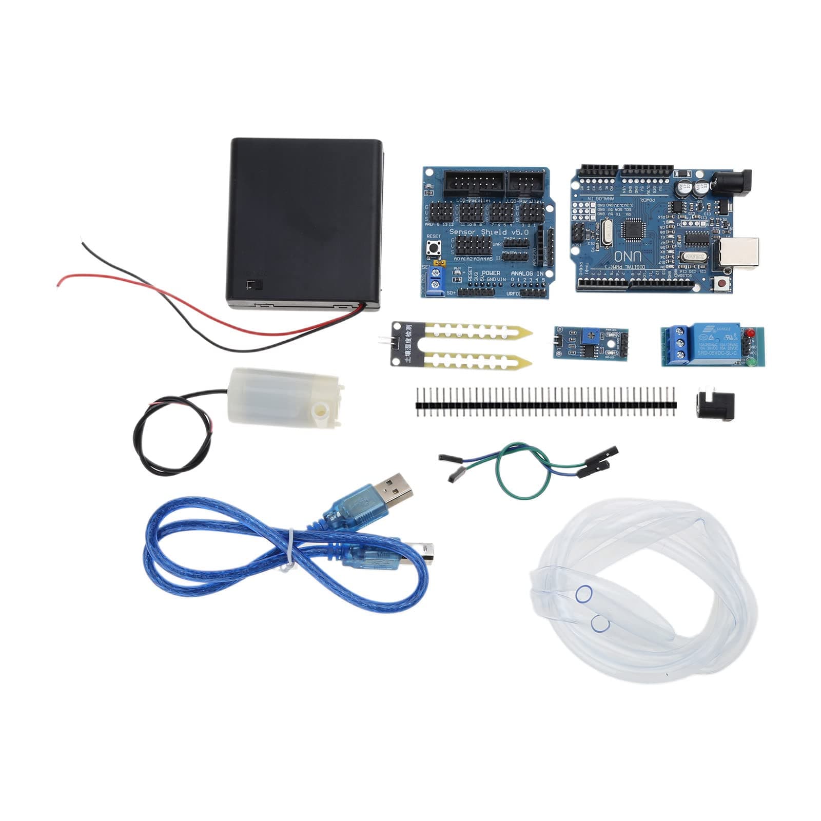 Automatic Irrigation DIY Kit Self Watering System with Capacitive Soil Moisture Sensor 5V Module Water Pump