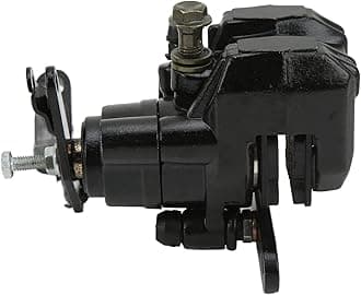 Motorcycle Engine Part, Wear Resistance Solid Universal Rear Brake Caliper with Braking Pad Rustproof for 110cc 125cc 150cc 200cc 250cc ATVs Quad Bikes
