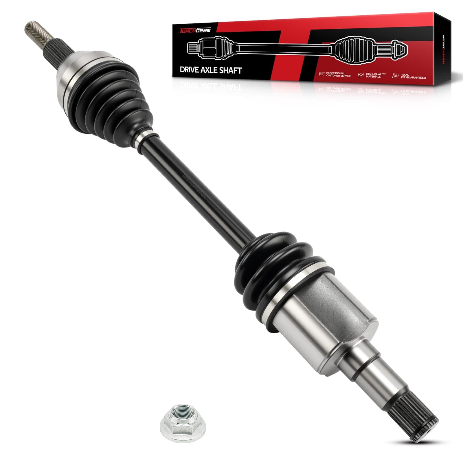 Torchbeam CV Axle Shaft Assembly Compatible with 2007 2008 Chrysler Pacifica, Front Left CV Axle 60-3555