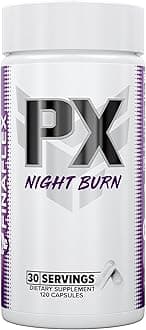 FINAFLEX PX NIGHT BURN - 120 Capsules - Ultimate Non-Stim Weight Loss - Supports Healthy Body Composition & Lean Muscle Mass - 30 Servings