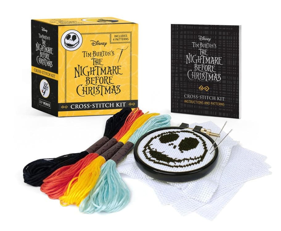 RUNNING PRESS MINI EDITIONS Disney Tim Burton's the Nightmare Before Christmas Cross-Stitch Kit