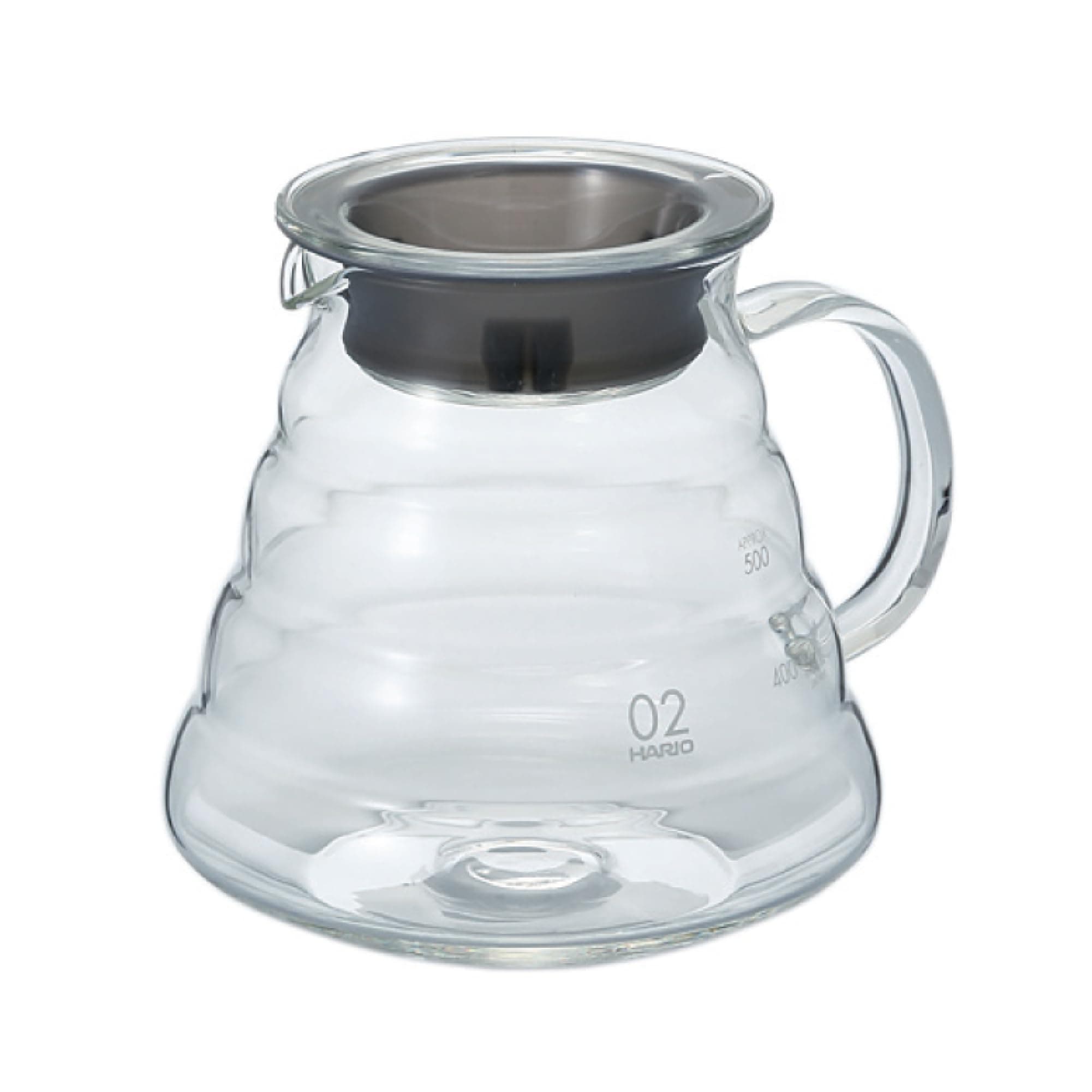 Hario V60 Glass Range Coffee Server, 600ml, Clear